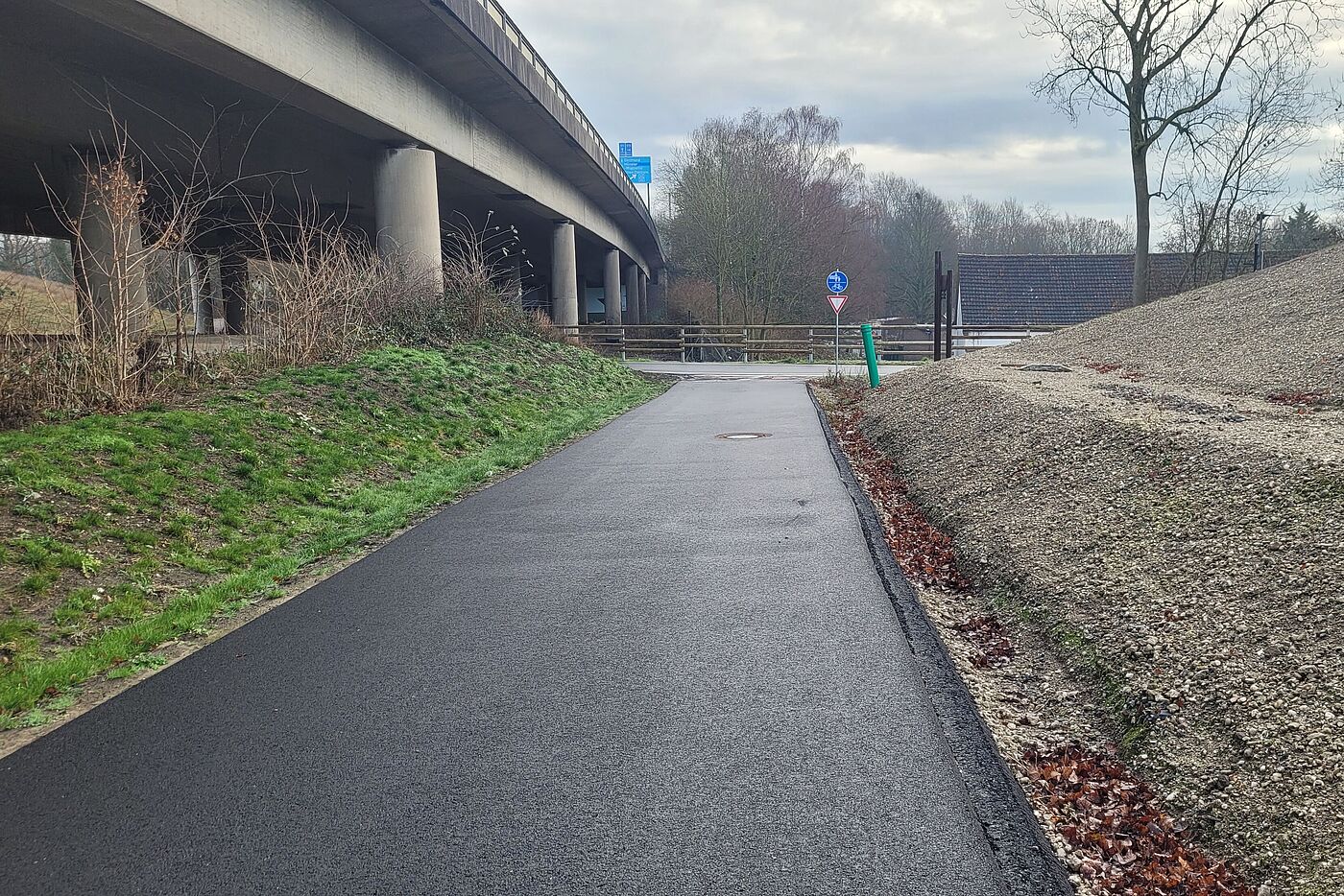 Zufahrt von Mark 51°7 Zufahrt von Mark 51°7