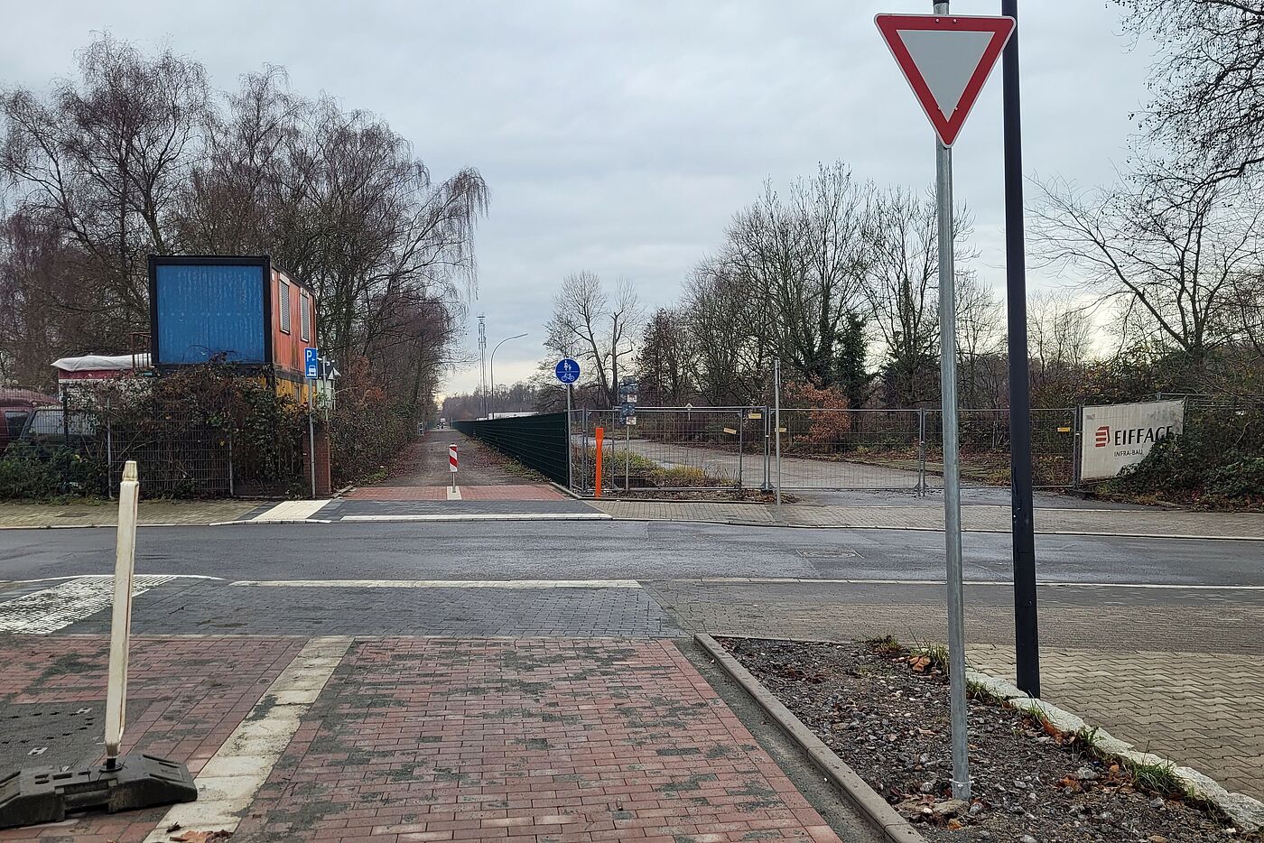 Querung Wohlfahrtstraße Querung Wohlfahrtstraße