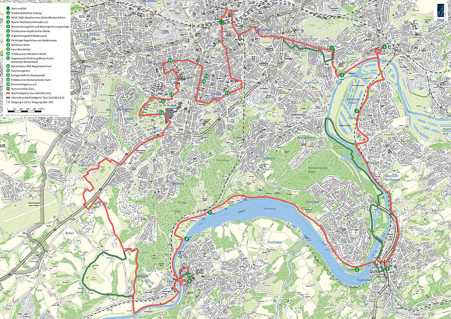 Nachhaltigkeitsroute Süd